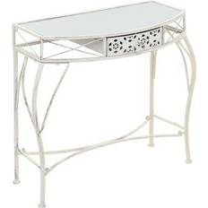 Métal Tables Console vidaXL - Table Console 39x82cm