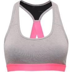 Tridri Performance Sports Bra - Silver Melange