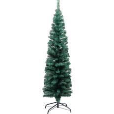 Stål Juletræer vidaXL Slim without Flocked Snow Juletræ 120cm