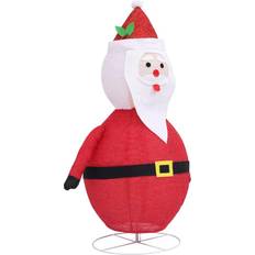 Tela Luces de Navidad vidaXL Santa Claus Lámpara de Navidad 120cm