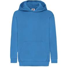 Fruit of the Loom Kid's Hooded Sweatshirt - Azure Blue