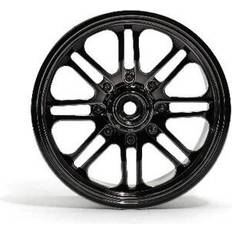 Fjernstyret legetøj Wittmax Hpi 8 Spoke Wheel Black Chrome (83X56Mm/2Pcs)