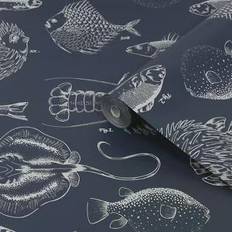 Contour Into The Deep Anti-Bacterial Wallpaper