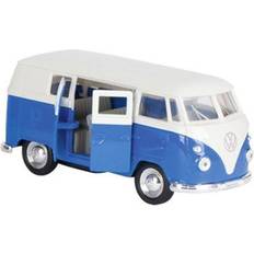 Busse Welly Nex PF976 VW T1 Bus blau mit Rückzugmotor goki