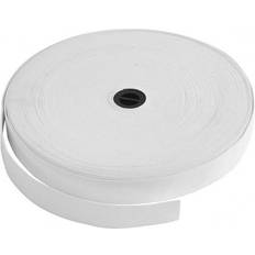 Creativ Company Elastikbånd Hvid 20mm 25m