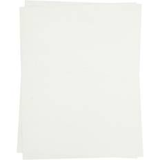 Transparent Papper Creotime Transferark, 21,5x28 cm, 5 ark, transparent, till ljusa textilier