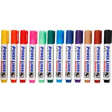 Stiften uitverkoop Whiteboard Markers, line 4 mm, assorted colours, 12 pc/ 1 pack