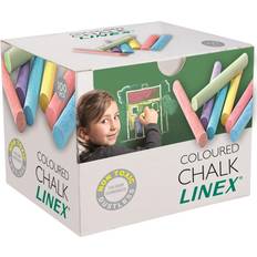 Linex Round Colour Chalk 100-pack