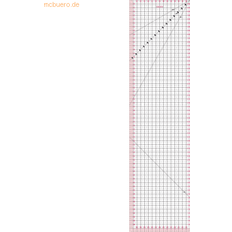 Lineal 60cm Fiskars Patchwork lineal 15 x 60 cm