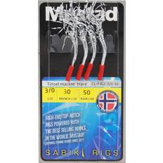 Mustad Tinsel mackrel trace, 3/0