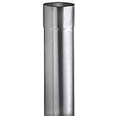 VMZinc Vand & Afløb VMZinc VM Zinc Nedløbsrør 0,7x87 mm. Lgd a 3 mtr. Valsblank. -Tages ikke retur