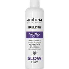 Akrylvätska Nagelbehandling Professional Builder Acrylic Liquid Slow Dry Andreia 250ml