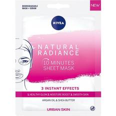 Nivea Ansigtsmasker Nivea Urban Skin Natural Radiance Sheet Mask 1 stk