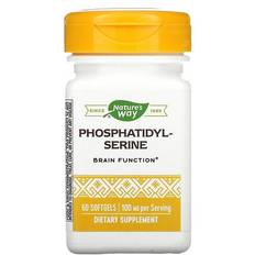 Phosphatidylserine Natures Way Nature's Way Phosphatidylserine 500 mg. 60 Softgels