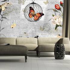Tapeter Arkiio Fototapet Butterflies Song 250x175