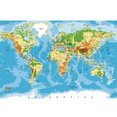 Tapeter Dimex FOTOTAPET EASY UP WORLD MAP