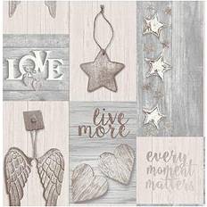 Wallpapers Crown Starlight Home Rose Gold & Grey Wallpaper