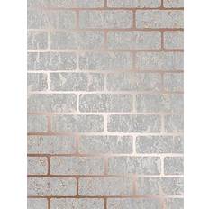 Superfresco Easy Superfresco Milan Brick Wallpaper Rose Gold