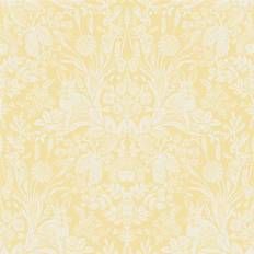 Holden Decor Harlen Woodland Damask Wallpaper Yellow Holden 90806