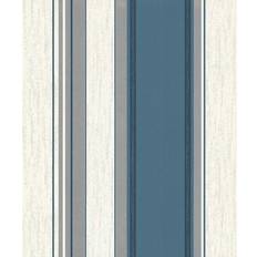 Fine Decor Synergy Stripe Wallpaper Teal Vymura M0801