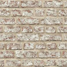 Arthouse Rustic Brick Wallpaper wilko