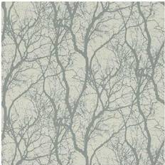 Rasch Tapetenwechsel Woodland Branches Wallpaper Non Woven Texture Met