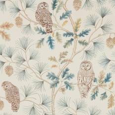 Sanderson Owlswick (Wallpaper) Teal