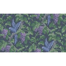 Cole & Son Woodvale Orchard Wallpaper Pearwood Collection Violet, Purple & Forest on Ink 116/5019 Roll