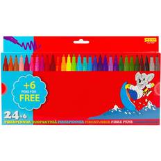 Sense Markers Sense Fiberpenna 30-Pack Bonuspack