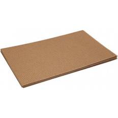 Creativ Company Corrugated Card, 25x35 cm, 120 g, 10 sheet/ 1 pack