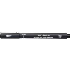 Noir Feutres fins Uni uni-ball PIN Brush Pen Black, Black