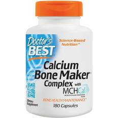 Bone complex kosttilskud Doctor's Best Doctor's Best Calcium Bone Maker Complex with MCH-Cal 180 Capsules