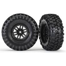 Traxxas trx 4 Traxxas TRX-8272 Dæk & hjul Canyon Trail TRX-4 Sort