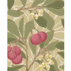 Morris & Co Arbutus Olive/Pink