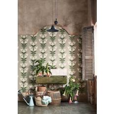 Cole & Son Angel's Trumpet sort tapet 10,05x0,685 m fra 68.5 cm x 10.05 m