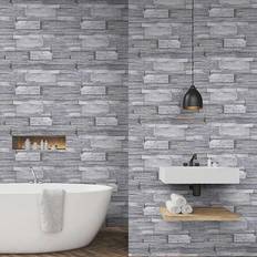 Superfresco Easy Non-woven Tapet Stenvæg Grå 10mx52cm