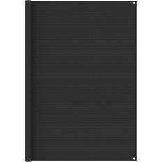 vidaXL Tapis de Tente Tapis de Voyage de Camping Tapis de Patio Auvent de Caravane Extérieur Résistance aux Intempéries 200x400 cm Anthracite