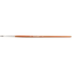 pensel 101 serie 2,3 mm 16,6 cm træbrun nr. 2