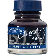 Nero Pitture acriliche Winsor & Newton Calligraphy Ink blue black 1 oz