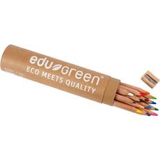 Vandbaseret Farveblyanter UGREEN Edugreen Kraftige farveblyanter, mine 5 mm, ass. farver, 13 stk. 1 pk