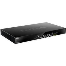 Interruptores D-Link Systems DMS-1100-10TP 2.5GBASE-T PoE and 2-port 10G SFP+ 240W