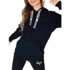 Hype Womens Drawstring Pullover Hoodie - Navy