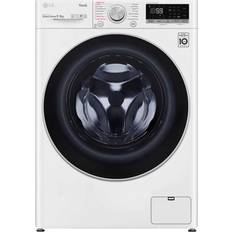 LG Lavadora secadora Lavadoras LG F4DV5010SMW Lavadora-Secadora Carga Blanco E