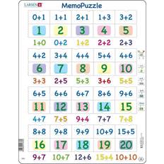 Larsen Memo Puzzle Addition With Numbers From 0-20 40 Pieces