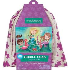 Mudpuppy Rompecabezas Mudpuppy Mermaids Puzzle To Go 36 Pieces