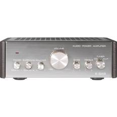 Amplificateur stéréo Amplificateurs et Récepteurs Renkforce Amplificateur stéréo 2 x 12 W E-SA9 RF-1050402 argent (métallisé marron foncé