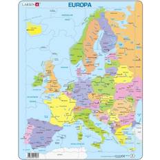 Larsen Europe Political Map for Younger Children 37 Pieces