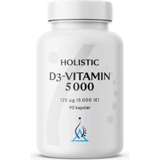 Vitamin d3 5000 Holistic Vitamin D3 5000 IU 90 stk