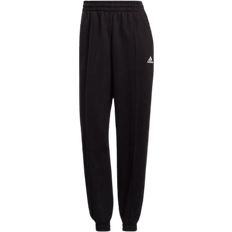 Adidas Women's Essentials Studio Fleece Joggers - Black/White