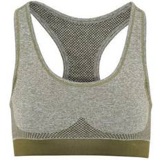 Tridri Seamless 3D Fit Multi Sport Sculpt Bra - Olive